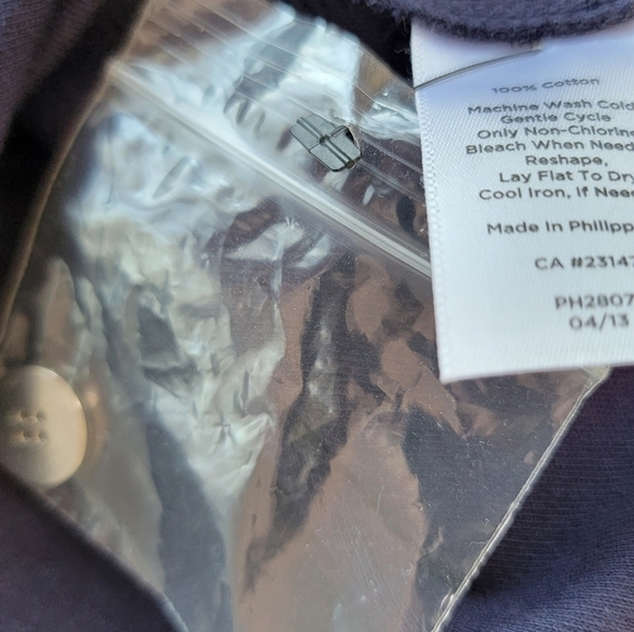 Talbots 100% Cotton Color Block T-Shirt Mini Dress Size Medium Petite NWT - Picture 9 of 10